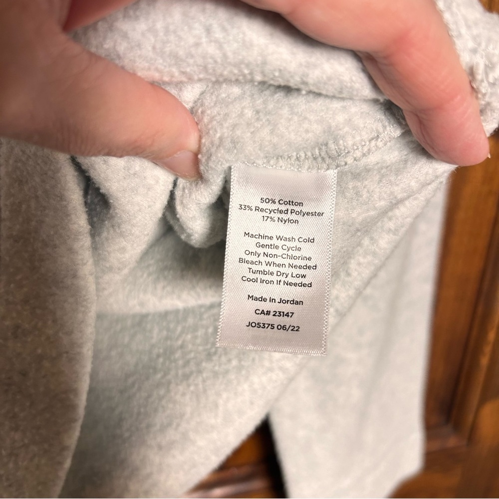 Haven Well Within Comfort Fleece Funnel Neck Pullover Cottonblend Sweater Size M - Picture 5 of 5